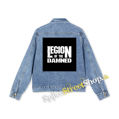 LEGION OF THE DAMNED - Logo - štvorcová chrbtová nášivka