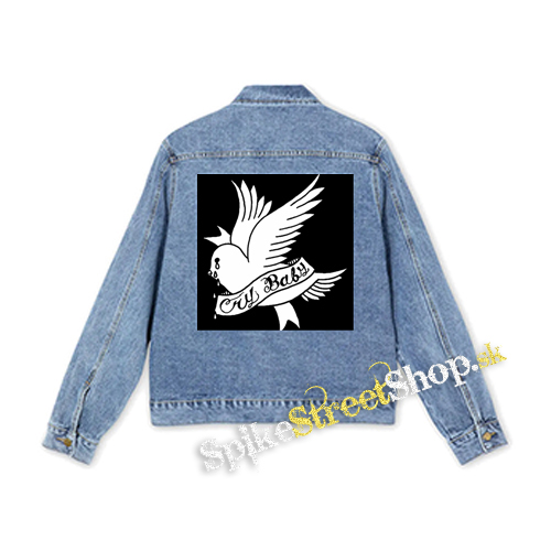 LIL PEEP - Cry Baby - štvorcová chrbtová nášivka