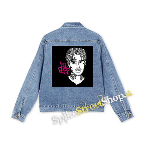 LIL PEEP - Sus Boy Portrait - štvorcová chrbtová nášivka