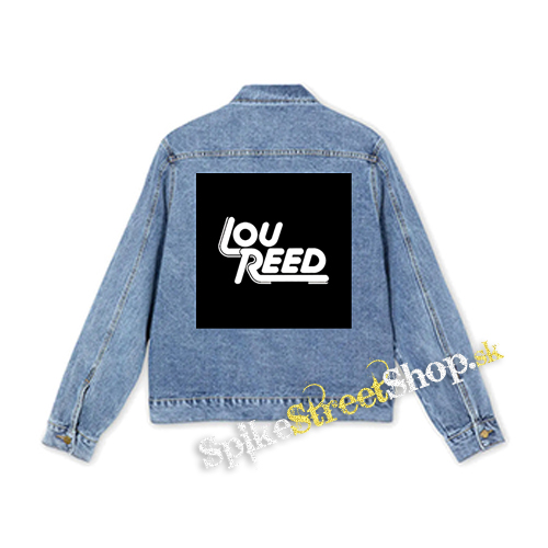 LOU REED - Logo - štvorcová chrbtová nášivka