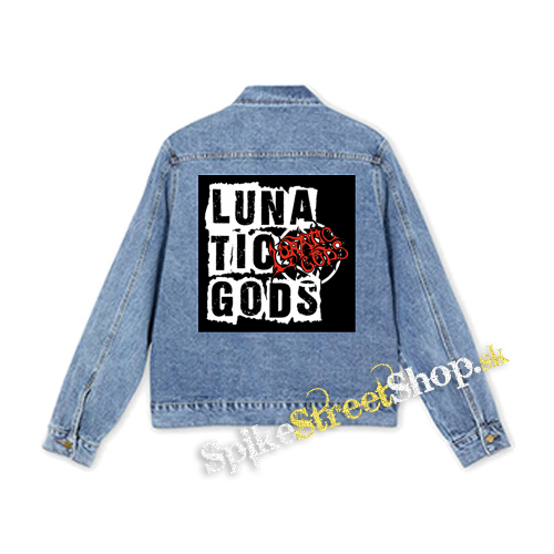 LUNATIC GODS - Logo Lunatic Gods - štvorcová chrbtová nášivka