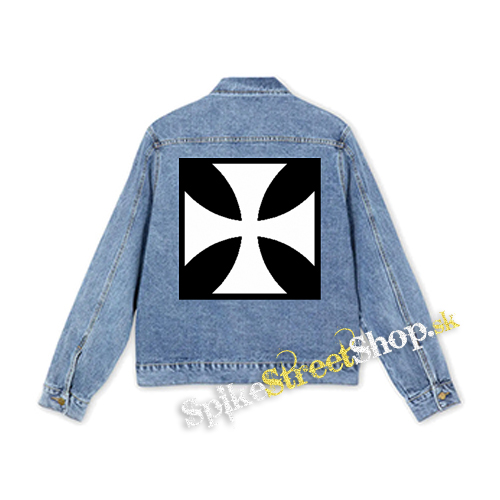 MALTESE CROSS - štvorcová chrbtová nášivka