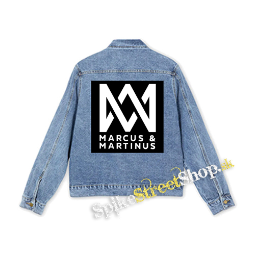 MARCUS & MARTINUS - Logo - štvorcová chrbtová nášivka