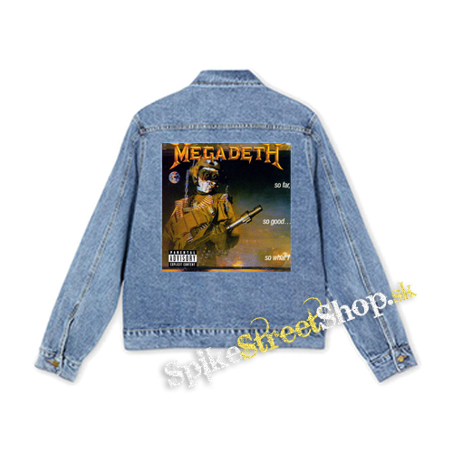 MEGADETH - So Far, So Good...So What - štvorcová chrbtová nášivka