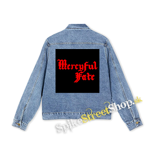 MERCYFUL FATE - Logo Red - štvorcová chrbtová nášivka