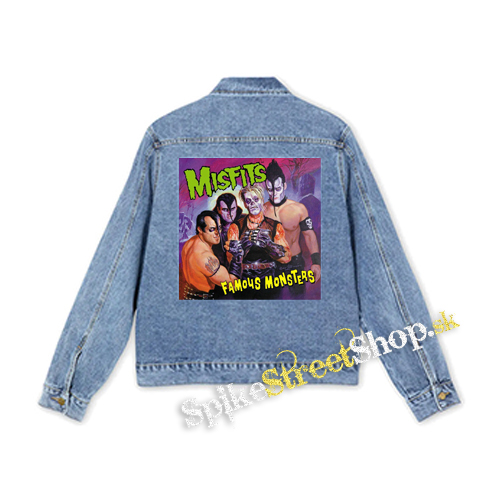 MISFITS - Famous Monsters - štvorcová chrbtová nášivka