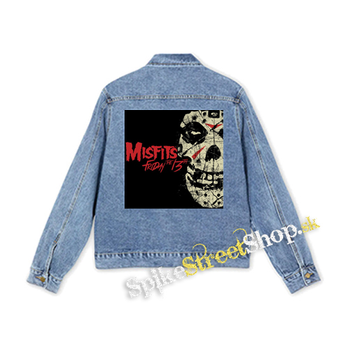 MISFITS - Friday The 13th - štvorcová chrbtová nášivka