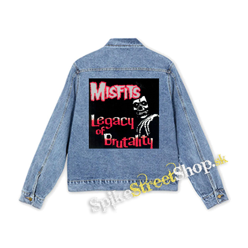 MISFITS - Legacy Of Brutality - štvorcová chrbtová nášivka