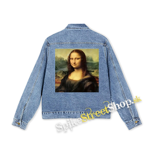 MONA LISA - štvorcová chrbtová nášivka