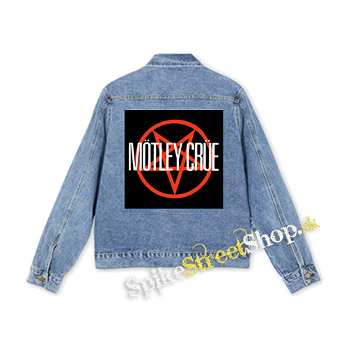 MOTLEY CRUE - Logo Pentagram - štvorcová chrbtová nášivka