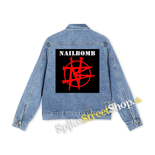NAILBOMB - Logo Crest - štvorcová chrbtová nášivka