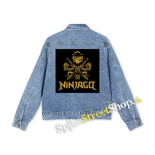 NINJAGO - 10 Years - štvorcová chrbtová nášivka