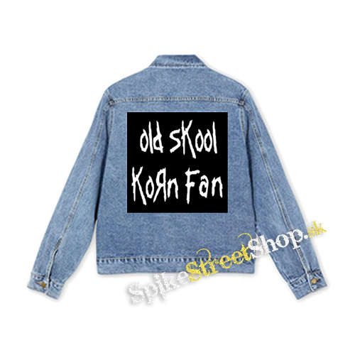 OLD SKOOL KORN FAN - štvorcová chrbtová nášivka