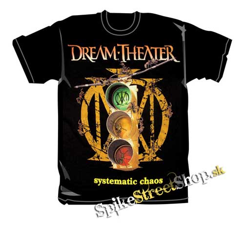 DREAM THEATER - Systematic Chaos - čierne pánske tričko (-50%=VÝPREDAJ)