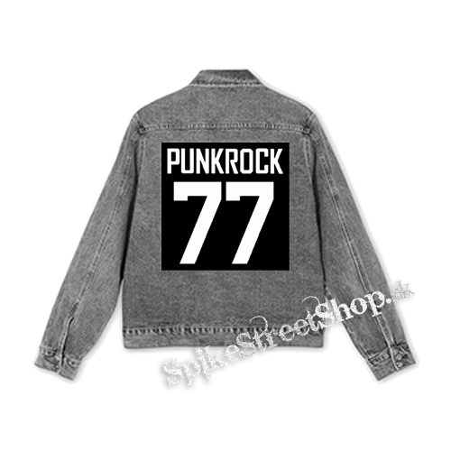 PUNKROCK 77 - Logo Motive 2 - štvorcová chrbtová nášivka