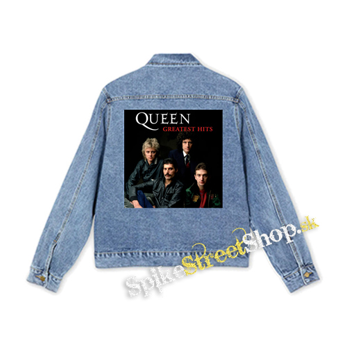 QUEEN - Greatest Hits - štvorcová chrbtová nášivka