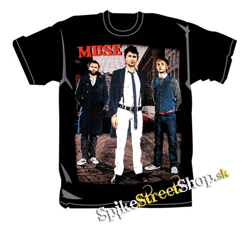 MUSE - Band - čierne pánske tričko