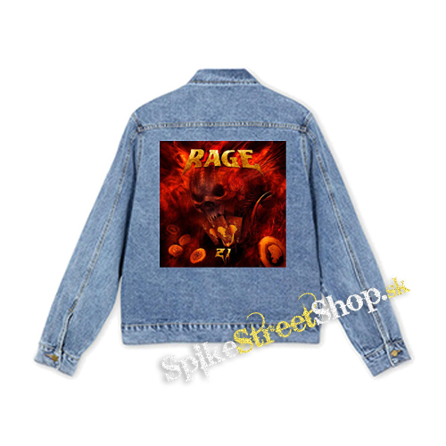 RAGE - 21 - štvorcová chrbtová nášivka