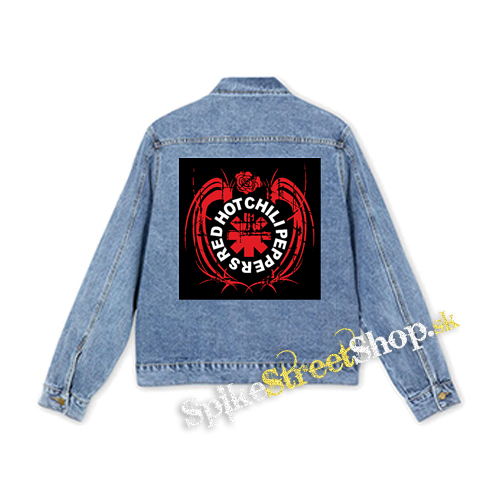 RED HOT CHILI PEPPERS - Wings Logo - štvorcová chrbtová nášivka