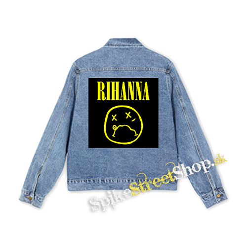 RIHANNA - štvorcová chrbtová nášivka