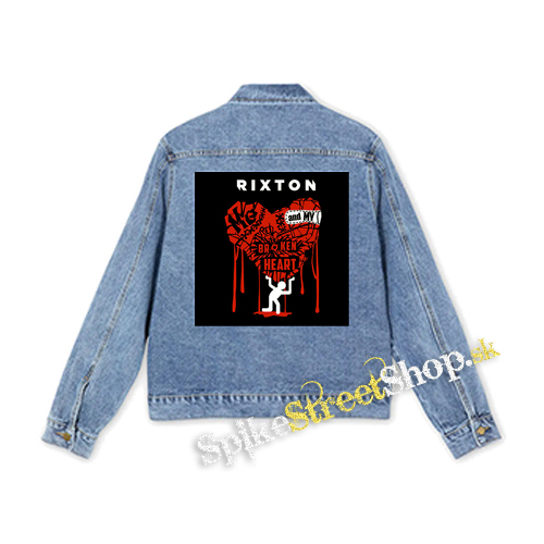 RIXTON - Me And My Broken Heart - štvorcová chrbtová nášivka