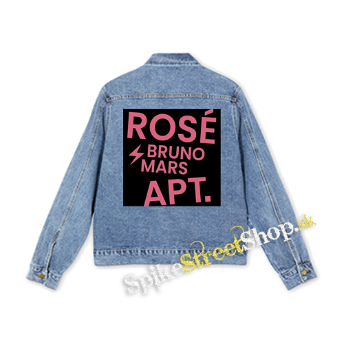 ROSÉ & BRUNO MARS - APT - Pink - štvorcová chrbtová nášivka