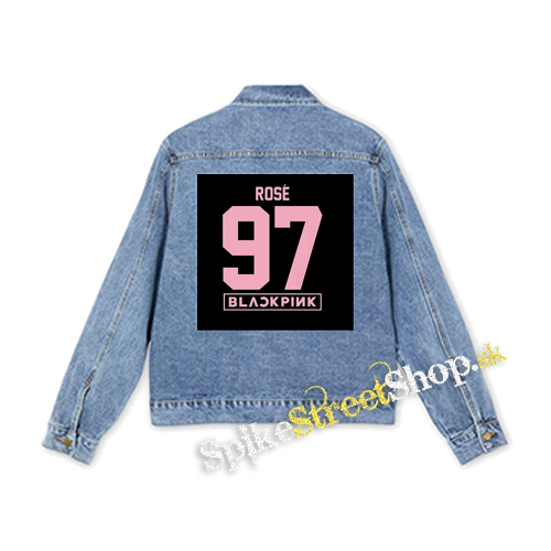 ROSÉ 97 - BLACKPINK - Pink Number Years - štvorcová chrbtová nášivka