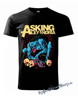 ASKING ALEXANDRIA - Gargoyle - čierne pánske tričko
