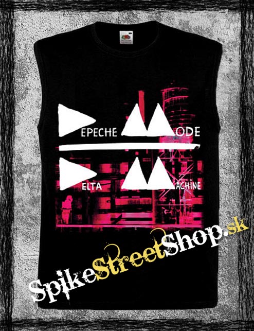 DEPECHE MODE - Delta Machine - Pink Cover - čierne pánske tričko bez rukávov