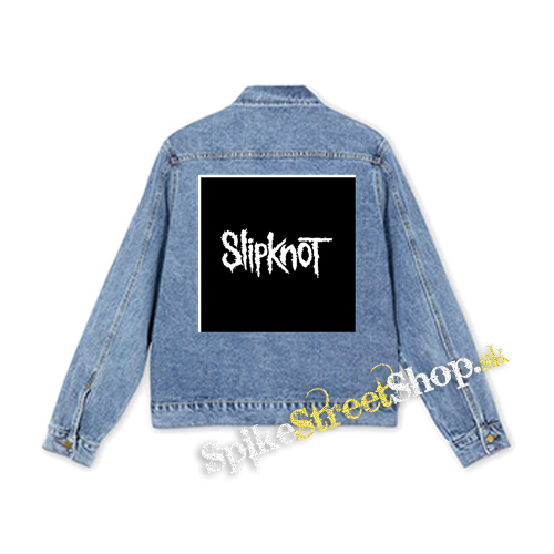 SLIPKNOT - Logo - štvorcová chrbtová nášivka