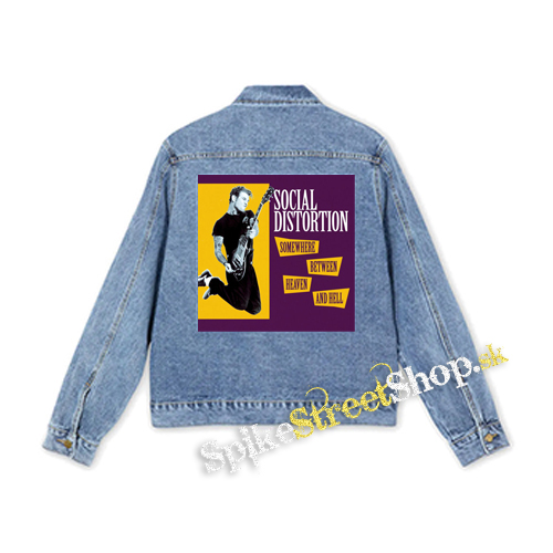 SOCIAL DISTORTION - Somewhere Between Heaven And Hell - štvorcová chrbtová nášivka