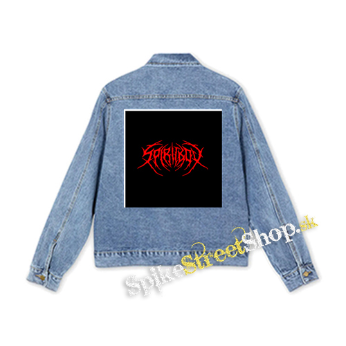 SPIRITBOX - Red Logo - štvorcová chrbtová nášivka