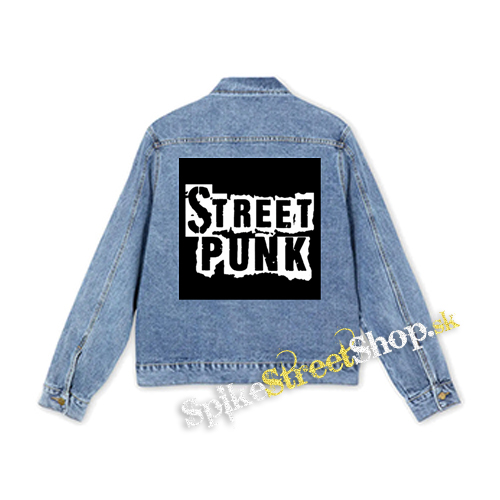 STREET PUNK - Logo - štvorcová chrbtová nášivka