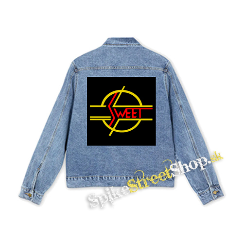 SWEET - Logo Hardrock Legend - štvorcová chrbtová nášivka