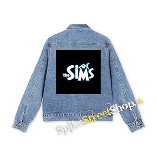 THE SIMS - Logo - štvorcová chrbtová nášivka