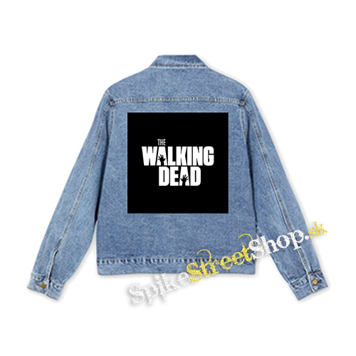 THE WALKING DEAD - Logo - štvorcová chrbtová nášivka
