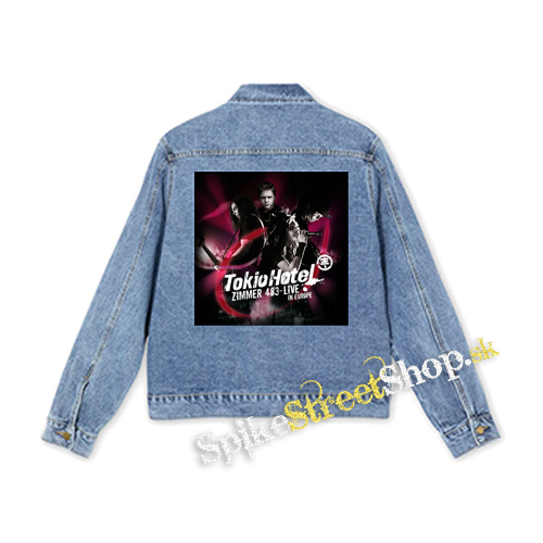 TOKIO HOTEL - Zimmer 483 - Live In Europe - štvorcová chrbtová nášivka