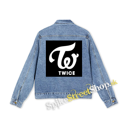 TWICE - Logo - štvorcová chrbtová nášivka