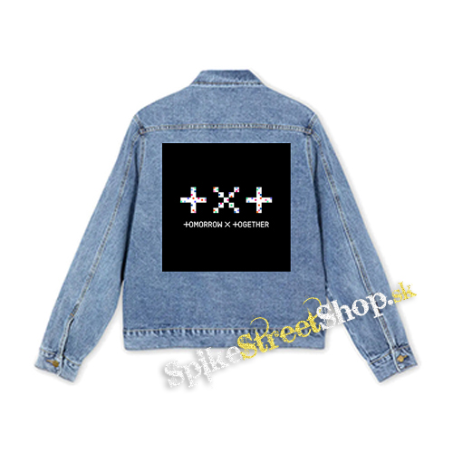 TXT - TOMORROW X TOGETHER - Logo - štvorcová chrbtová nášivka