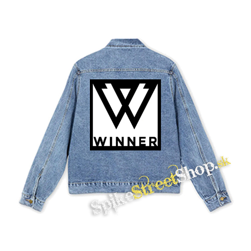WINNER - Logo K-Pop Band Motive 2 - štvorcová chrbtová nášivka