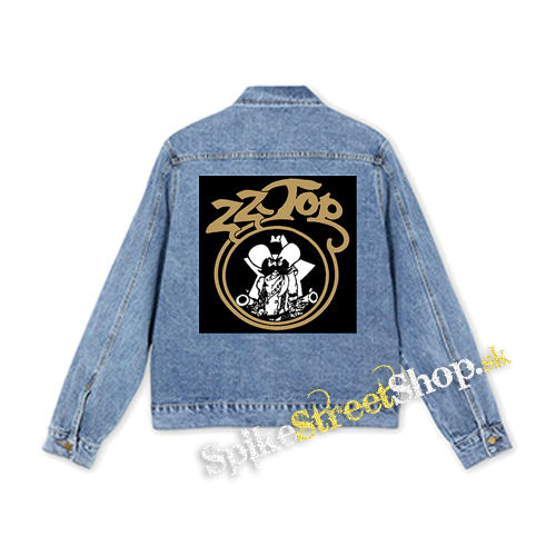 ZZTOP - Gold Man - štvorcová chrbtová nášivka