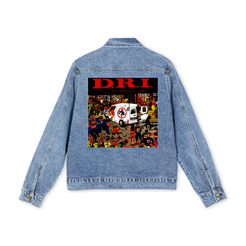 D.R.I. - Live at CBGB'S 1984 - štvorcová chrbtová nášivka