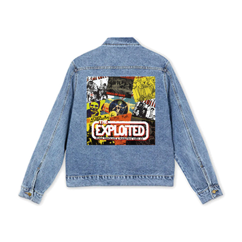 EXPLOITED - Singles & Rarities 1980-1983 - štvorcová chrbtová nášivka