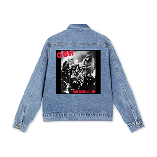 GBH - Dover Showplace 1983 - štvorcová chrbtová nášivka