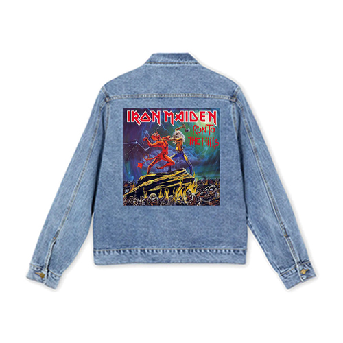 IRON MAIDEN - Run To The Hills - štvorcová chrbtová nášivka
