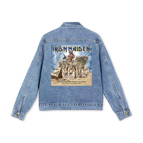 IRON MAIDEN - Somewhere Back in Time - štvorcová chrbtová nášivka