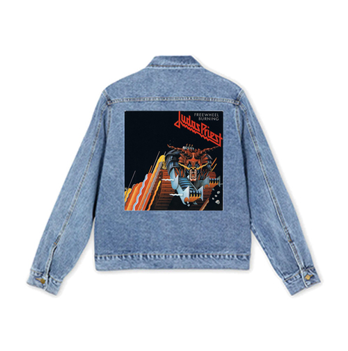 JUDAS PRIEST - Freewheel Burning - štvorcová chrbtová nášivka