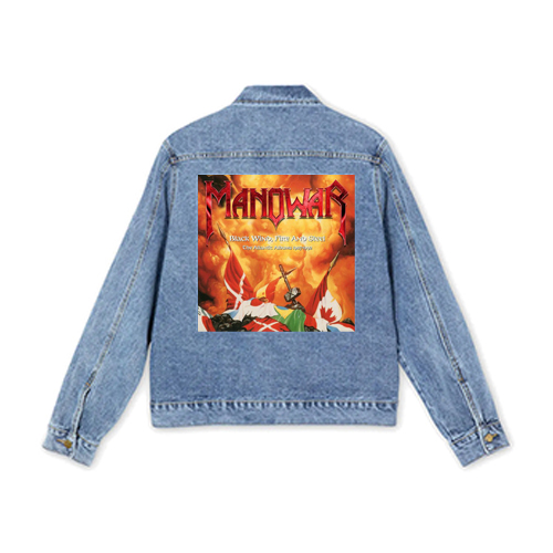 MANOWAR - Black Wind, Fire and Steel - štvorcová chrbtová nášivka