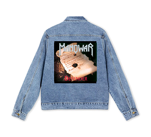 MANOWAR - Defender - štvorcová chrbtová nášivka