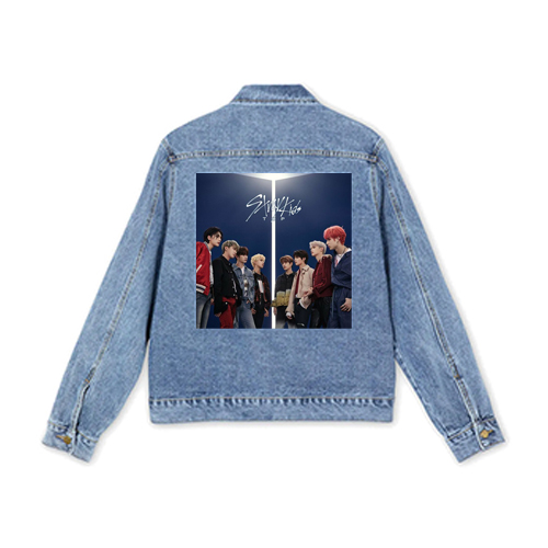 STRAY KIDS - TOP poster - štvorcová chrbtová nášivka
